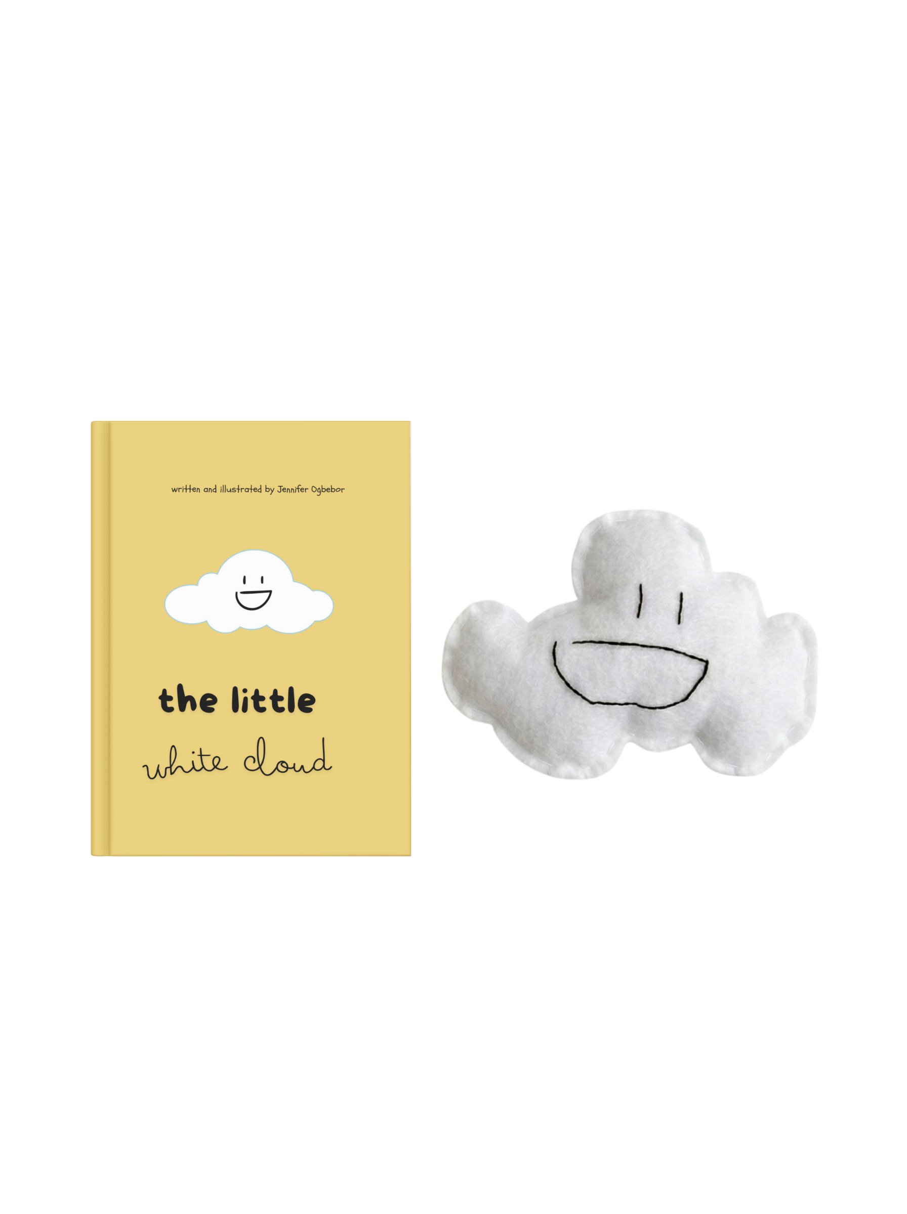 The Little White Cloud – Book & Plush