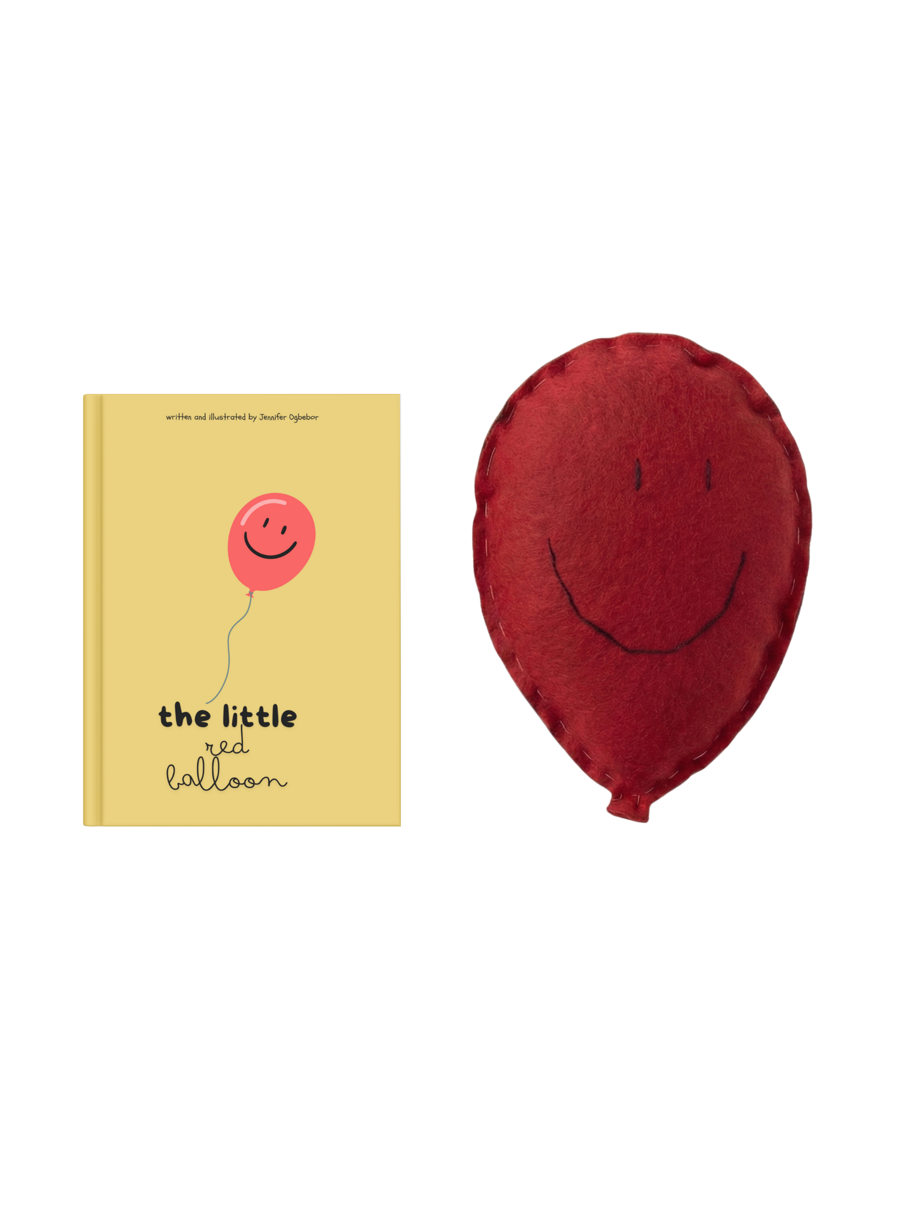 The Little Red Balloon – Book & Plush